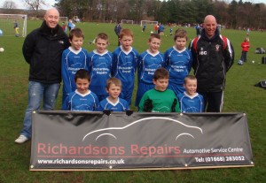 Richardsons Repairs Sponsor Football